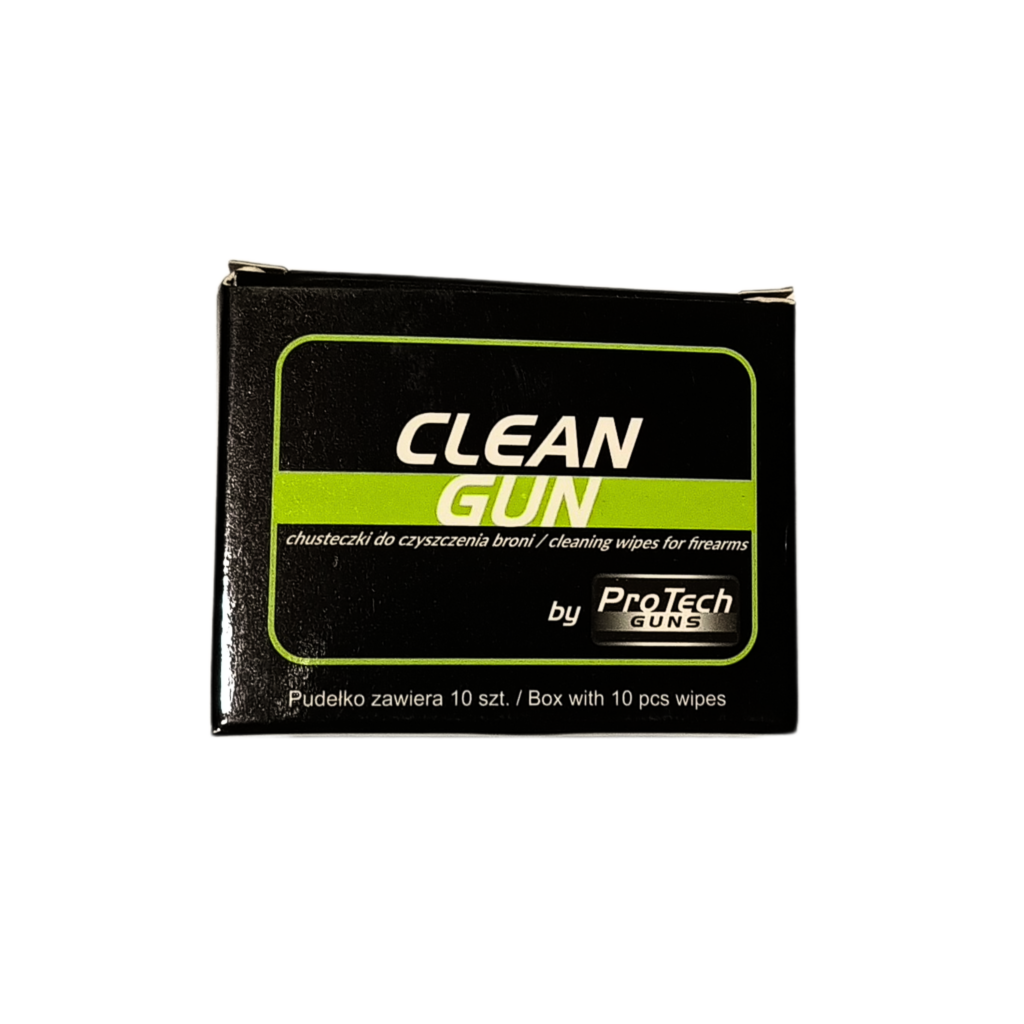 Chusteczki do czyszczenia broni Clean Gun 10 szt.
